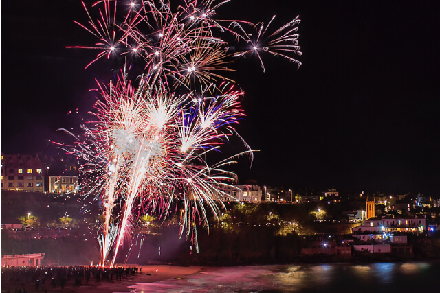New Year's Eve in St Ives.