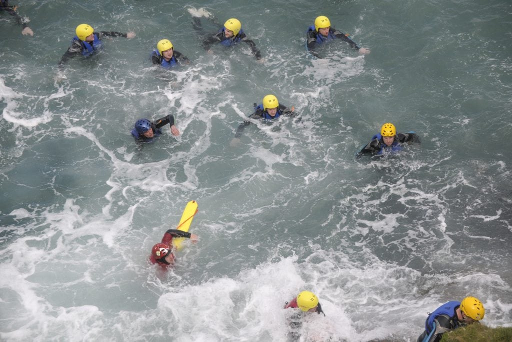 St Ives Watersports, Coasteering, Cornwall