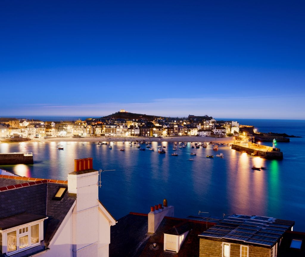 Dog Friendly Pubs St Ives, Evening View