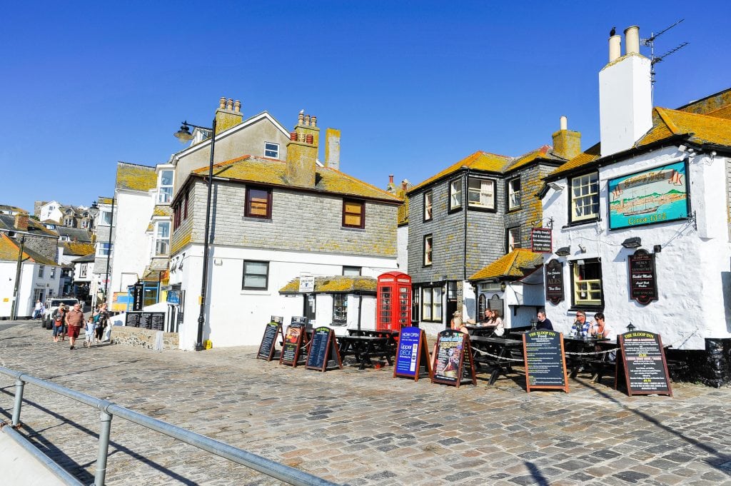 Dog Friendly Pubs St Ives, Sloop Inn