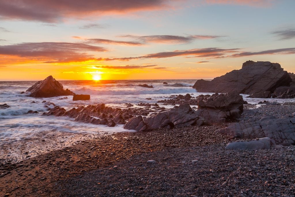 Sunset Spots in Cornwall, Bude