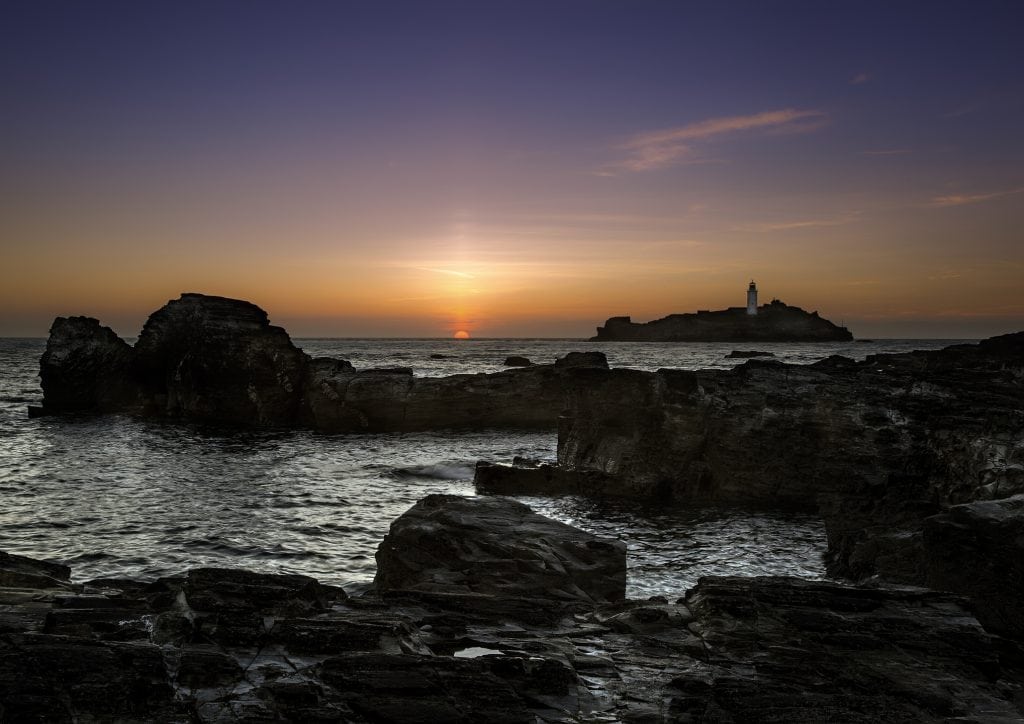 Sunset Spots in Cornwall, Godrevy