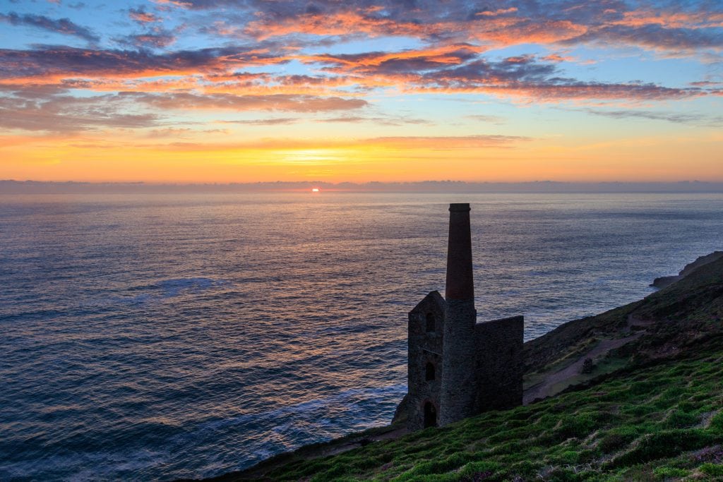 Sunset Spots in Cornwall, Wheal Coates