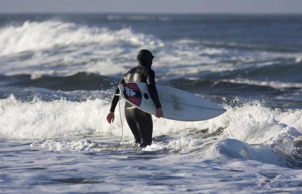 Cornwall in Winter, Cold Water Surfing