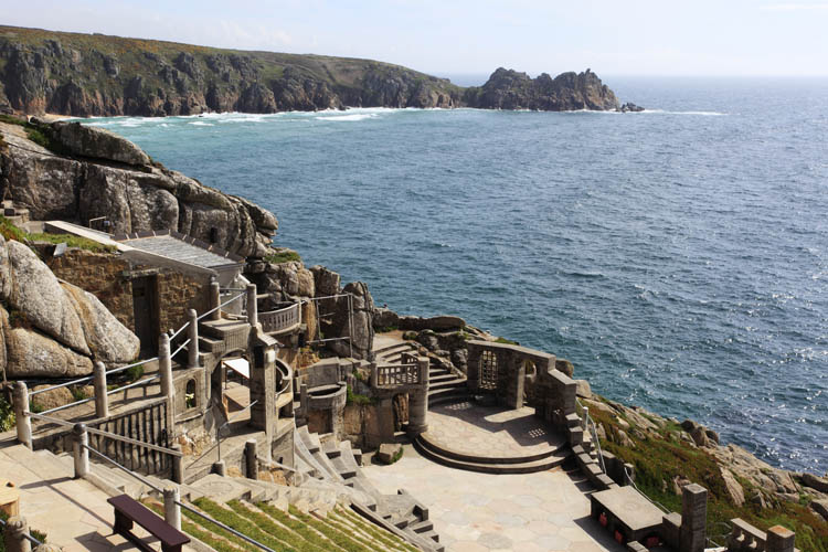 Minack Theatre Cornwall.