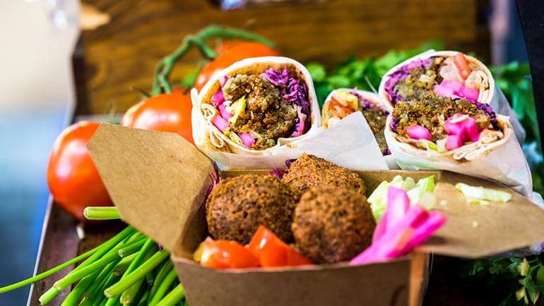 CBH St Ives takeaway - falafel buddha bowl