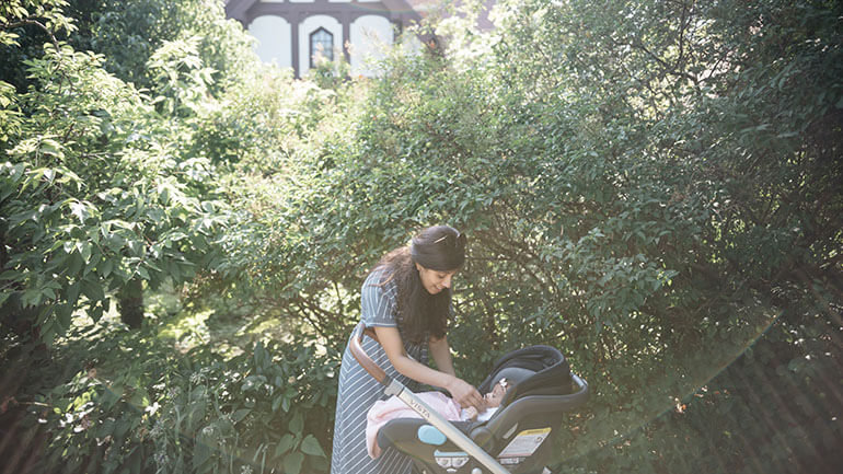 Walks in Cornwall - summer buggy