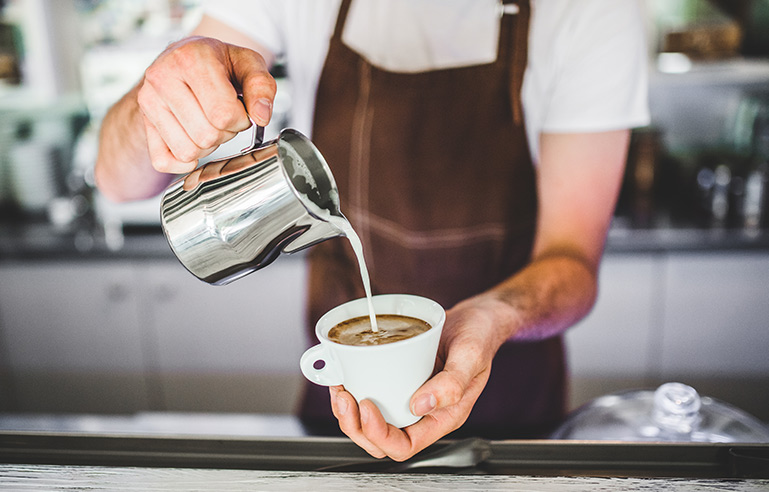 Coffee Being Poured