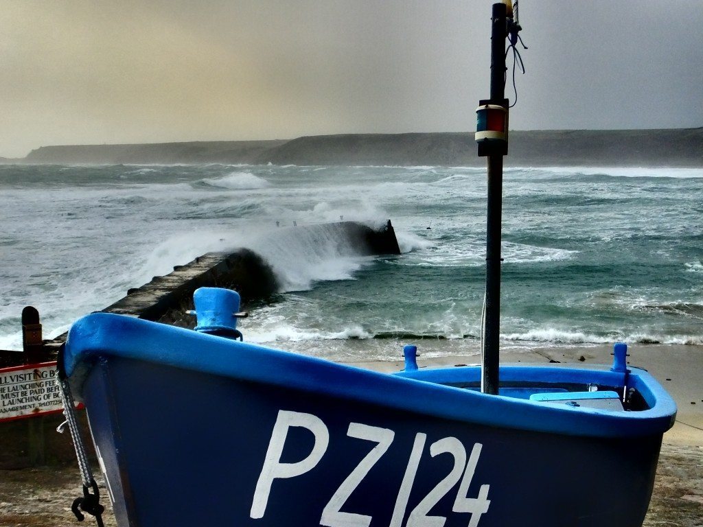 Stormy Seas at Sennen Cove
