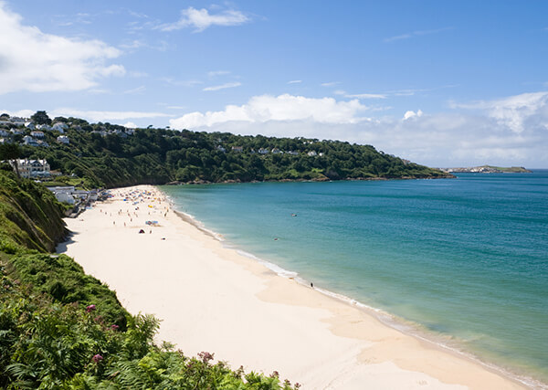 Carbis Bay Beach in Cornwall