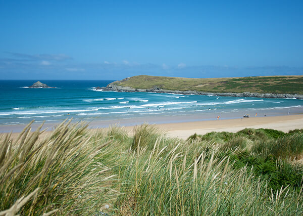 Crantock Beach - Beaches in Cornwall