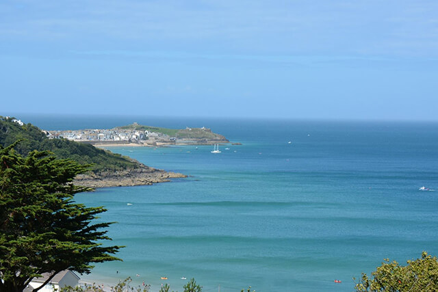 the best places to buy a holiday let - view of st ives from salt house