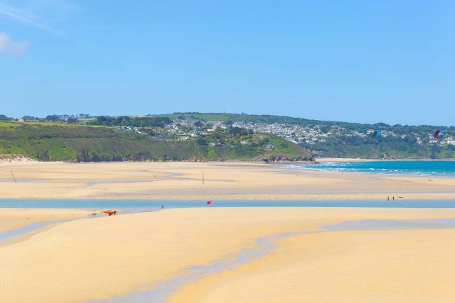 Hayle Beach near The Sandbox